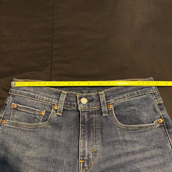 Levi's 502 Taper Flex Jean 28X30 Dark Wash - Picture 6 of 11